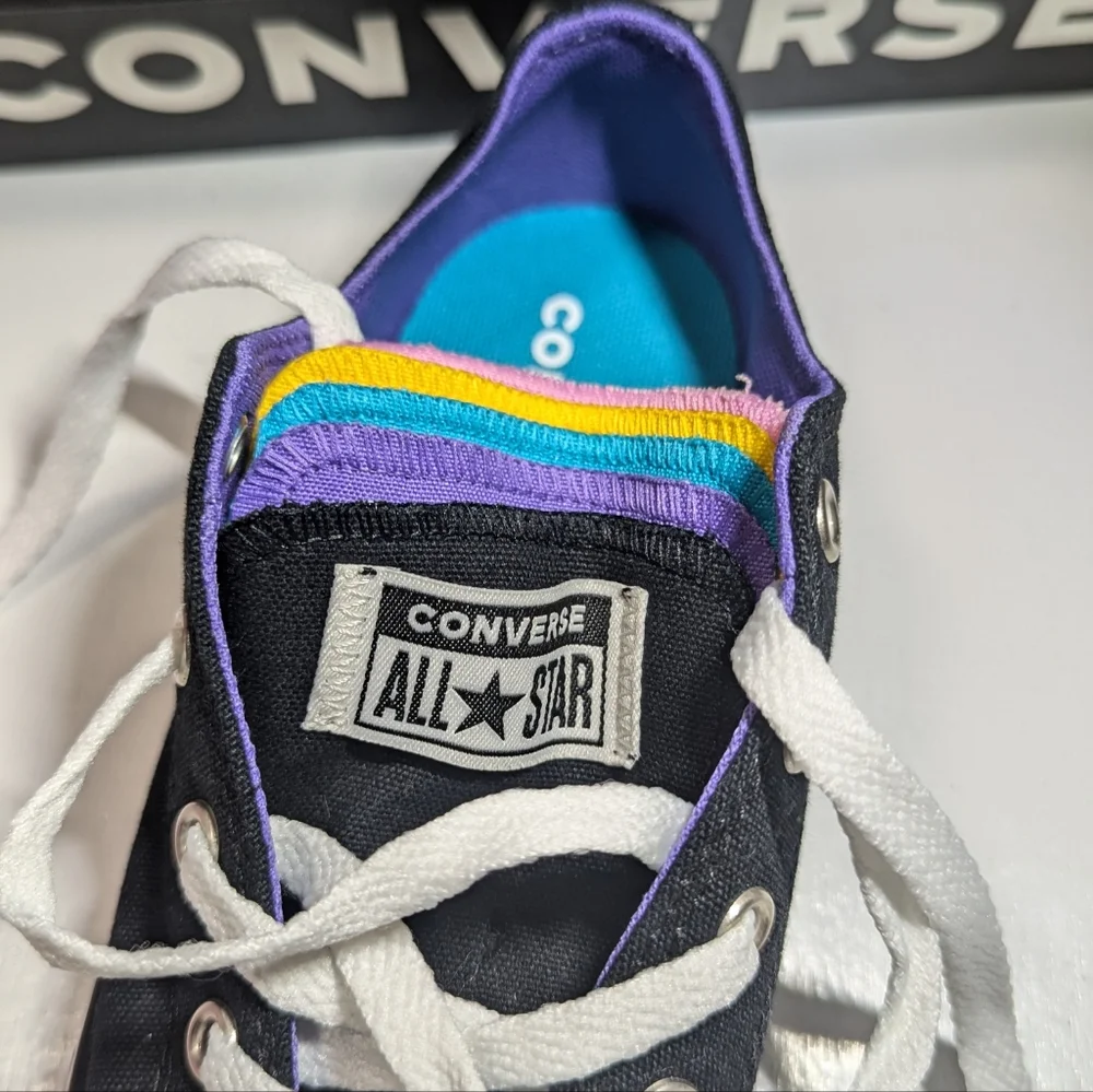 Converse Chuck Taylor All Star Multi-Tongue Low Sneaker Size 3.0